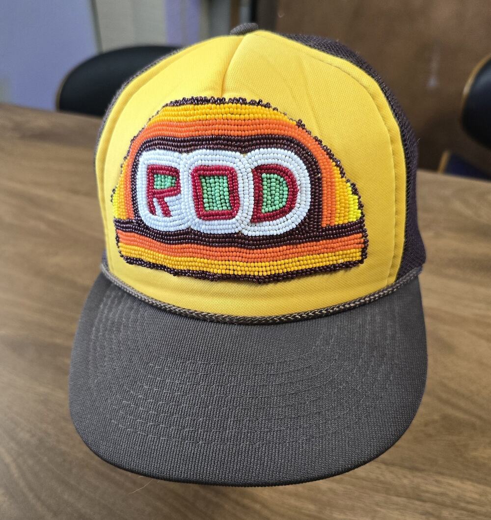 Vintage RARE 1970s-80s Trucker Hat Beaded ROD Party Club LGBTQ